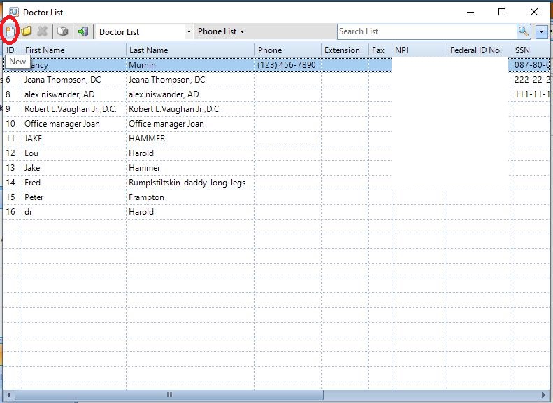 How do I Add/Edit Doctor records in PM Epic Support from DBC